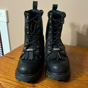 Harley Davidson black boots